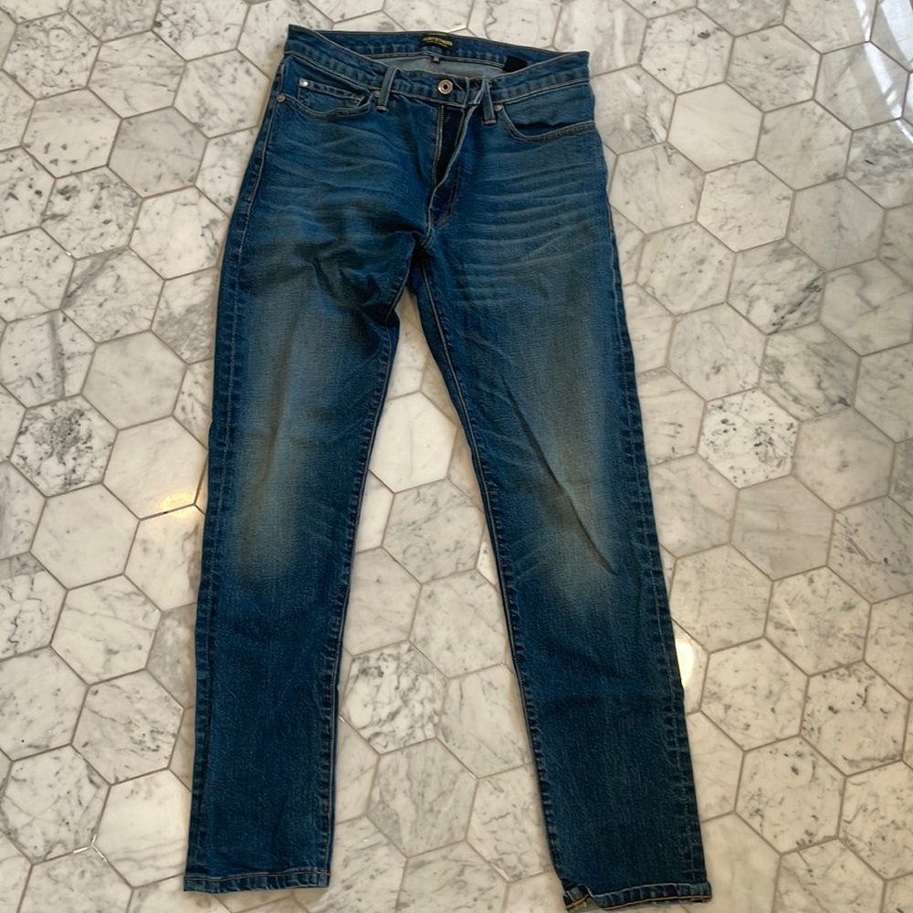 Flint and Tinder by Huckberry mens made in USA Slim stretch jeans size 31/32